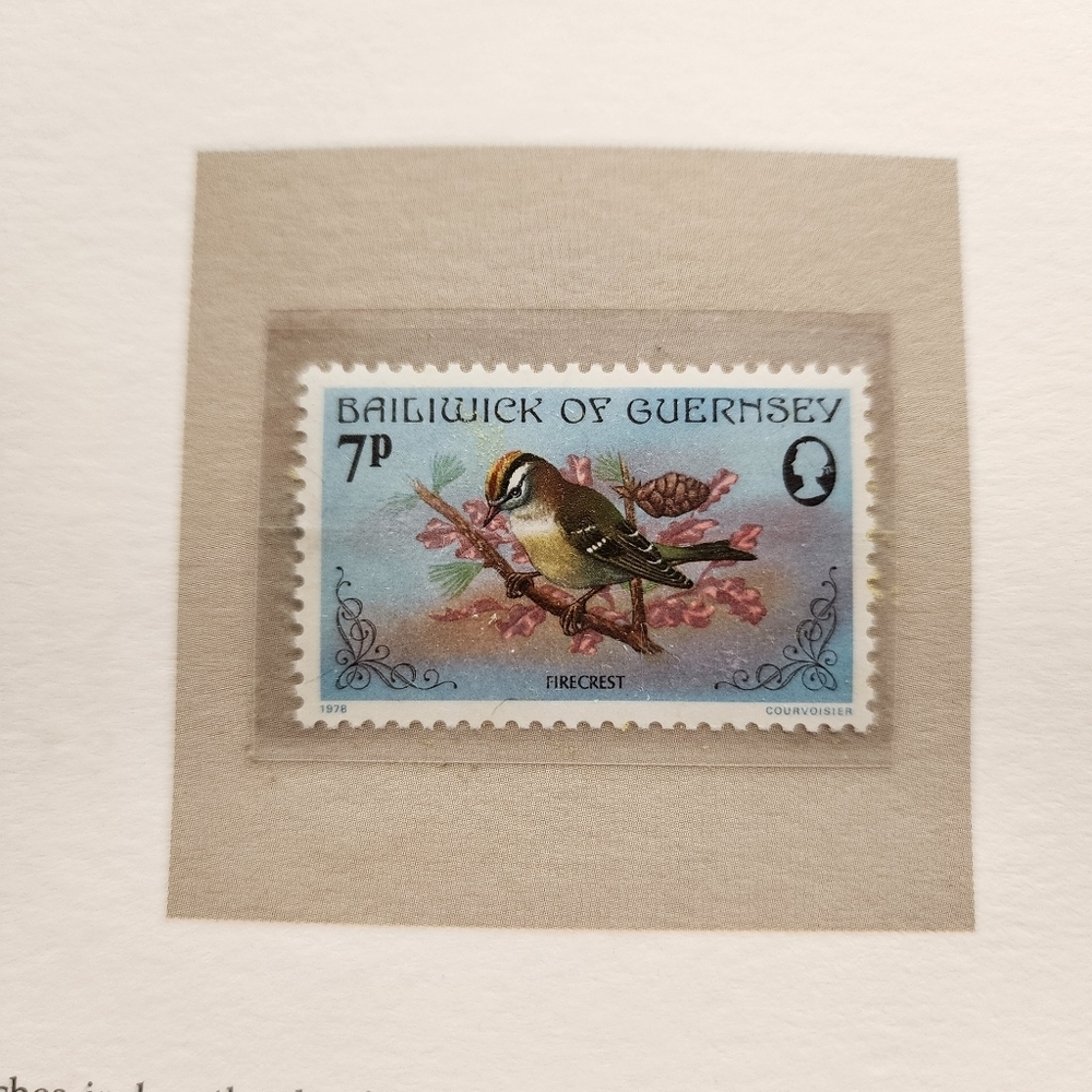 34 RSPB Songbirds of the World Stamps Vintage Royal Society British - Picture 9 of 13